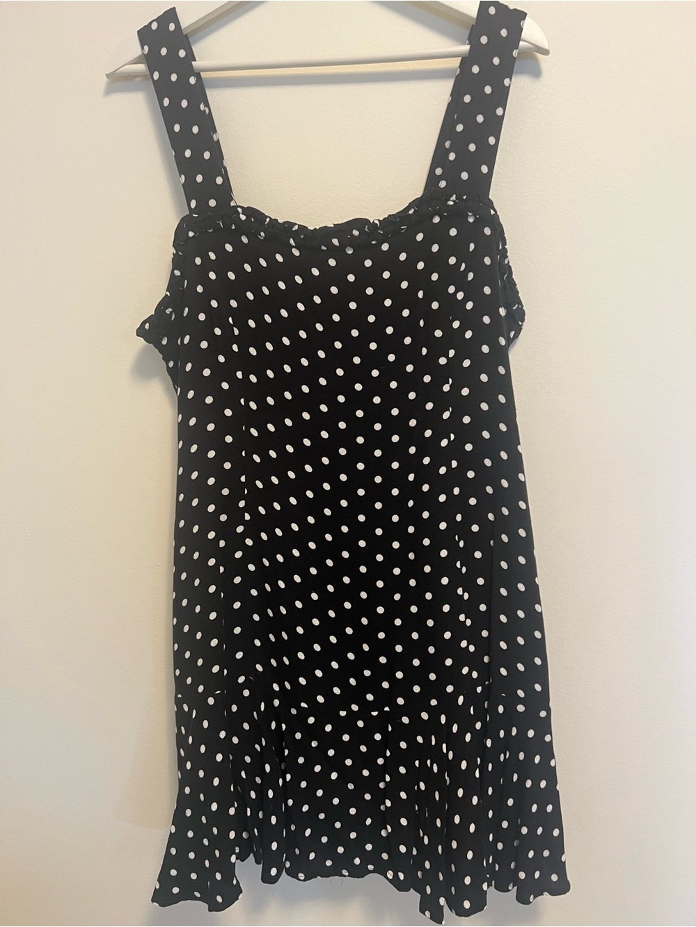 Polka Dot | Retro | Mini | Sundress | Summer | Black & White